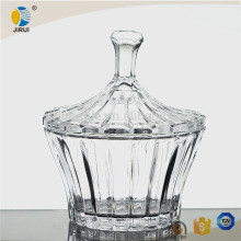 glass candy jar TP127110 clear glass candy jar