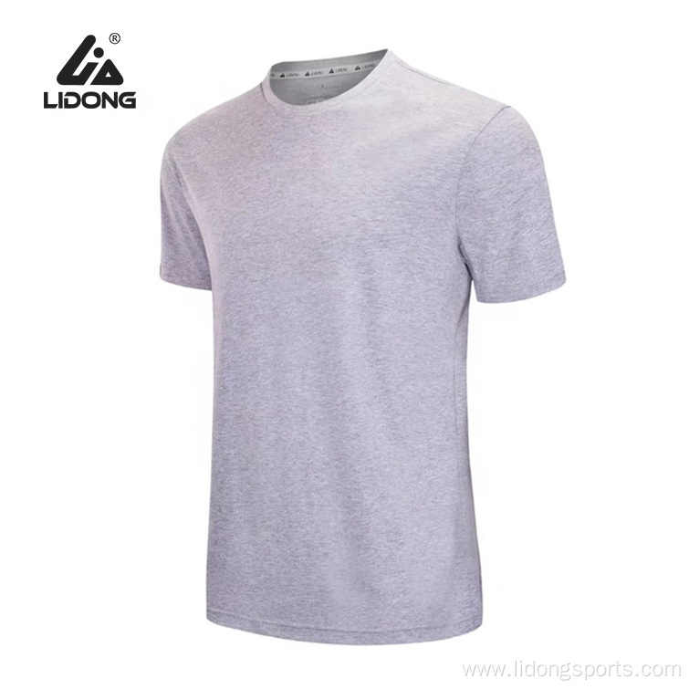 Custom Design Round Neck Men's Blank T Shirt