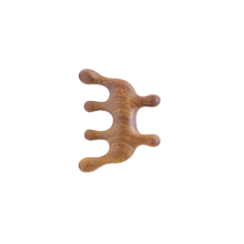 Sandalwood Wooden Massage Comb: Gua Sha Tool for Scalp, Face, and Body