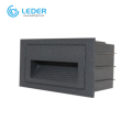 LEDER Narrow Beam Rectangle 2W LED Step Light