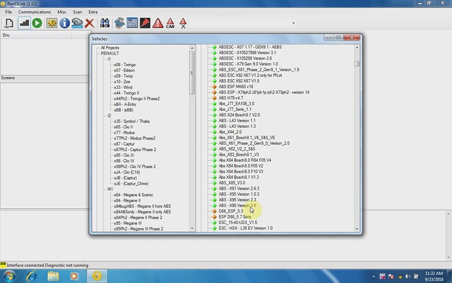Renolink OBD2 for Renault ECU Programmer