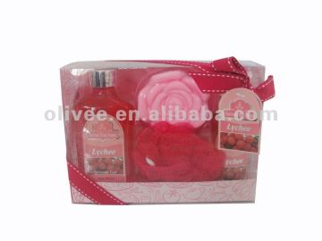 cheap bath gift sets/ personal care