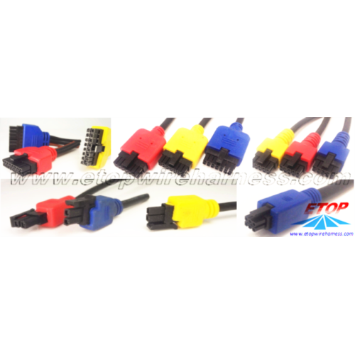 Conector de arnés de cableado automotriz Custom Overmolding