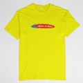 Personalizado impresso t-shirt de gola redonda masculino