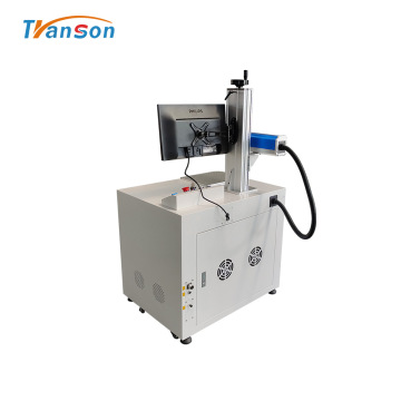 Economical 20w fiber laser marking machine with desk