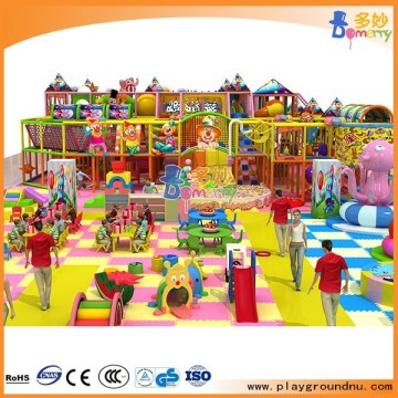 Candy indoor playground amusement park with party and gym fitting
