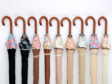 Fashion Lady Golf Umbrella, Wood Umbrella