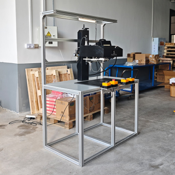 Large Format Inline Pneumatic Dot Peen Marking Machine