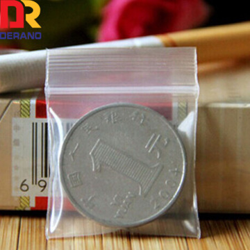 Eco friendly resealable mini zipper bag