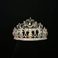 2018 Full Round Big Rhinestones Queen Crown