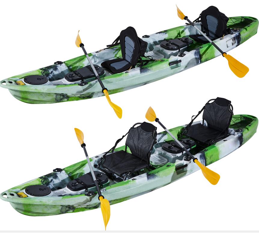 Wholesale Factory Price 2+1 seat fishing kayak/canoe/boat