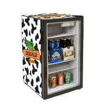 98L Single Glass Door Upright Vertical Commercial Refrigerators Fridge