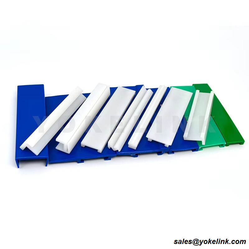 Egyedi megmunkálású UHMW PE szállítószalag bélések lemezek lemez alátétek CNC marás esztergálás