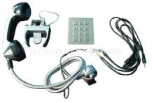 Sliver Alloy Vandal Proof Public Phone Sets With Numeric Ke