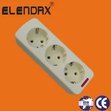 3-Way EU Power Extension Socket E5003E