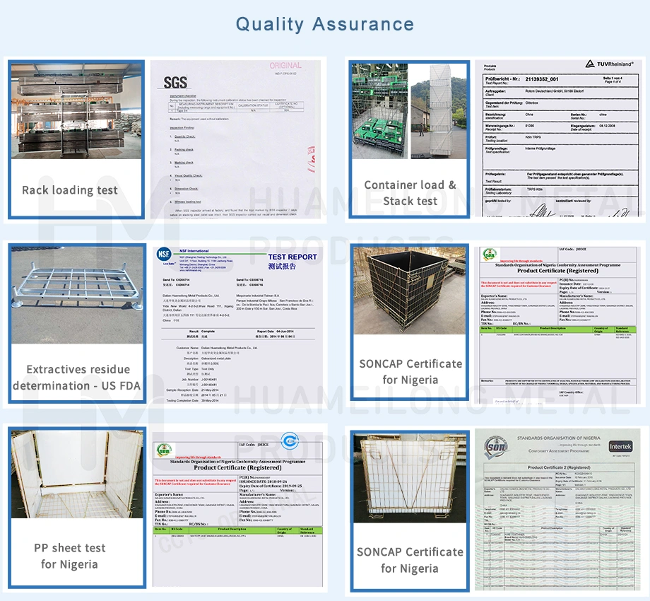 High Quality Stainless Steel Collapsible Chemical IBC Containers for Storage