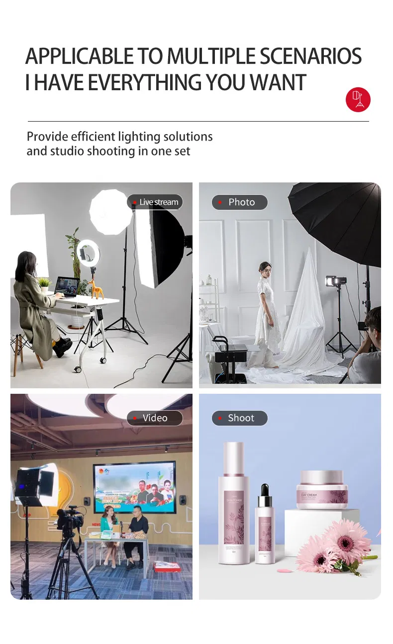 Portable RGB LED Video Light Stick for Photographers