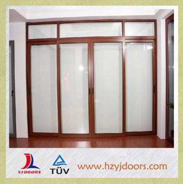 bathroom sliding glass door