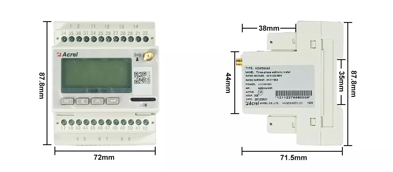 ADW300 Wireless energy meter