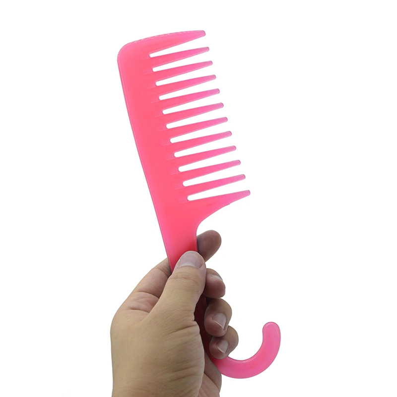 Hair Comb Heat Resistance Fine-Tooth Cosmetic Carbon Plastic Hair Cutting Comb Rat Tail Comb