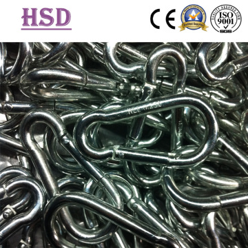 Galvanized Snap Hook, DIN5299c, Snap Hook with Screw, with Thimble