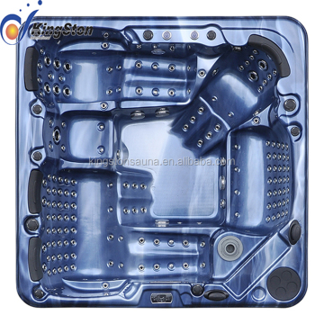 7 People Luxury Outdoor Rotating Jets Whirlpool Spa