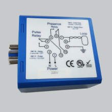 CE Certified Single-Channel Loop Vehicle Detector for Fire-Resistant Doors