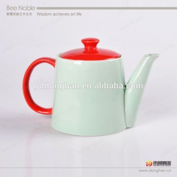 Bee noble new design double color glaze stoneware tea pot set