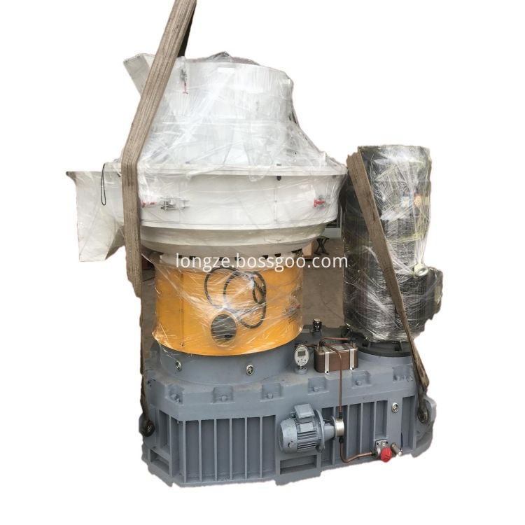 2t/h Capacidad de 132kW Anillo vertical de servicio pesado Die Pellet Pellet Mill