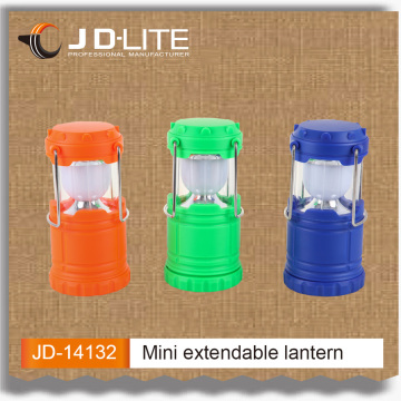 Extendable mini lantern Outdoor camp lantern powered by 3*AAA batteries