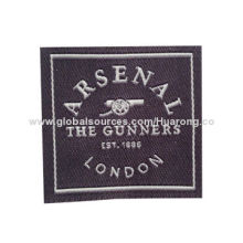 Arsenal woven label