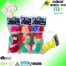 Red color cheap pet tennis ball wholesale