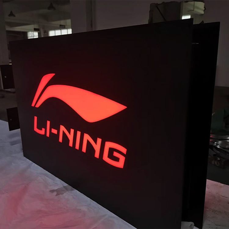 Factory direct selling Customized led luminous light box sign