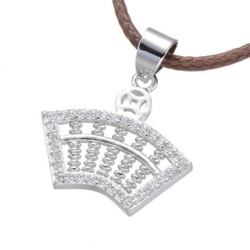 2016 hot sale silver necklace jewelry fashion zircon fashion long necklace