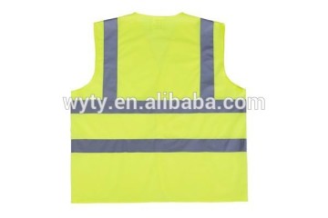 2016 Children reflective safety vest EN471 cheapest yellow safety vest