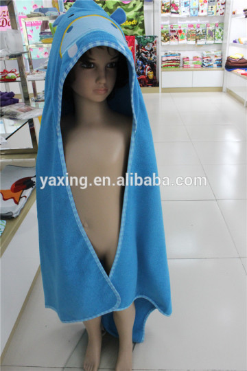 Microfiber hooded beach towels for kids