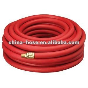 Smooth cover Rubber Air Hose red color