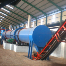 High Efficiency Sawdust Sludge Fertilizer Compost Rotary Drum Dryer