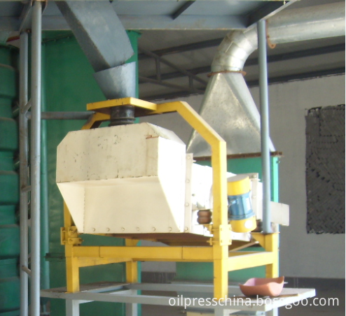 cleaning sieve for oil mill