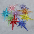 Sparking Acrylic Star Stub Bead μενταγιόν για διακόσμηση χριστουγεννιάτικου δέντρου