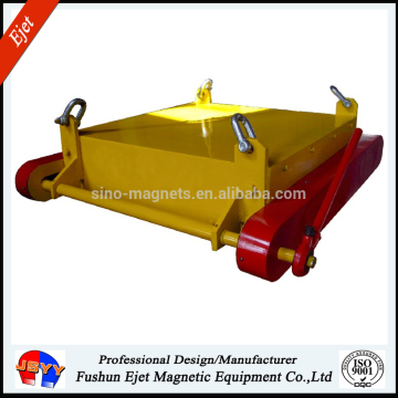 Overhead permanent magnetic separators