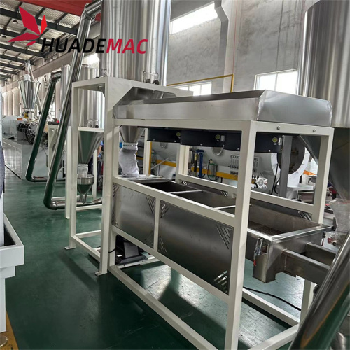 PVC Pellet Hot Cut Cut Extrusion Line