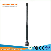 vhf BNC handheld rubber 245MHz long range two way radio antenna