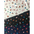 Marine Plants Rayon Poplin Printing Broad Width Fabric