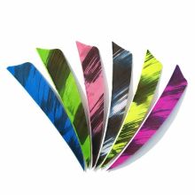 3-4-5 Inch Arrow Feather Vanes - Archery Hunting Accessories for Carbon/Fiberglass Arrows