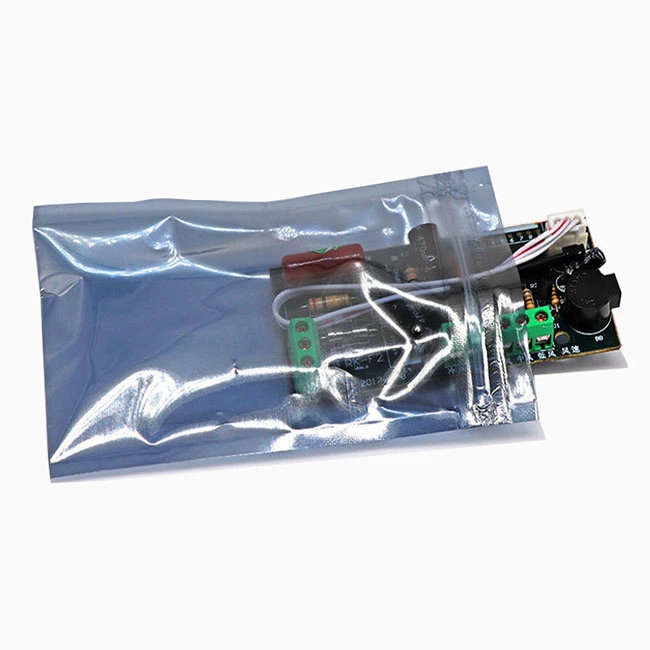 Anti Static Shielding Bags with Zipper for Packaging Electronic Components