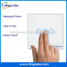touch light switch glass panel