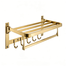 Stainless Steel Wall Mounted Folding Bath Shelf