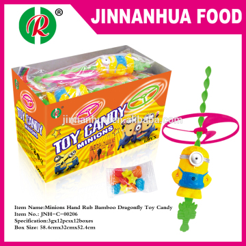 hand rub bamboo dragonfly toy candy