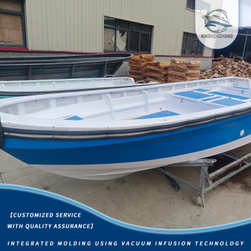 FRP Auxiliary Boat for Fishery Operation